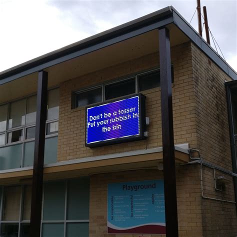 signpac led support|digital signs for schools.